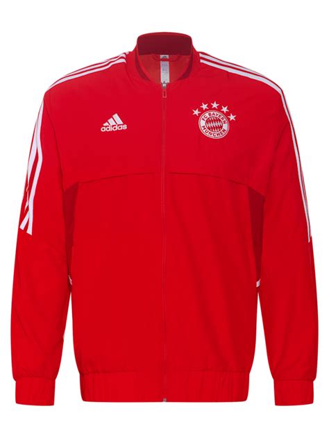 adidas jacke rot fc bayern|Herren Anthem Jacket Home 22.